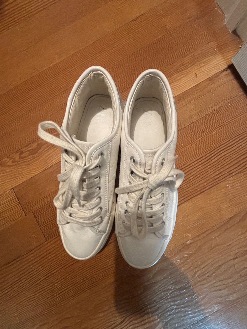 Classic White Low-Top Sneakers